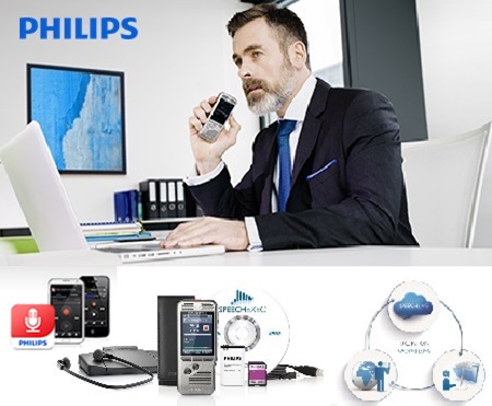 Philips, Dictation Workflow, Cloud, Speech Live, Speech Scribe